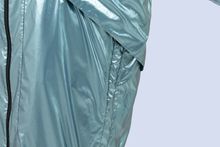 画像をギャラリービューアに読み込む, メタルロングパーカー(メタル)