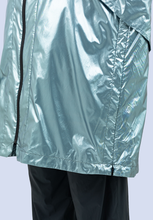 画像をギャラリービューアに読み込む, メタルロングパーカー(メタル)