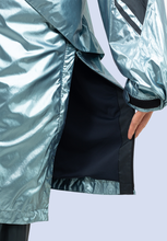 画像をギャラリービューアに読み込む, メタルロングパーカー(メタル)