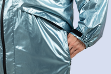 画像をギャラリービューアに読み込む, メタルロングパーカー(メタル)