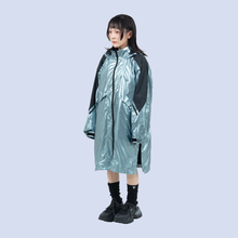 画像をギャラリービューアに読み込む, メタルロングパーカー(メタル)