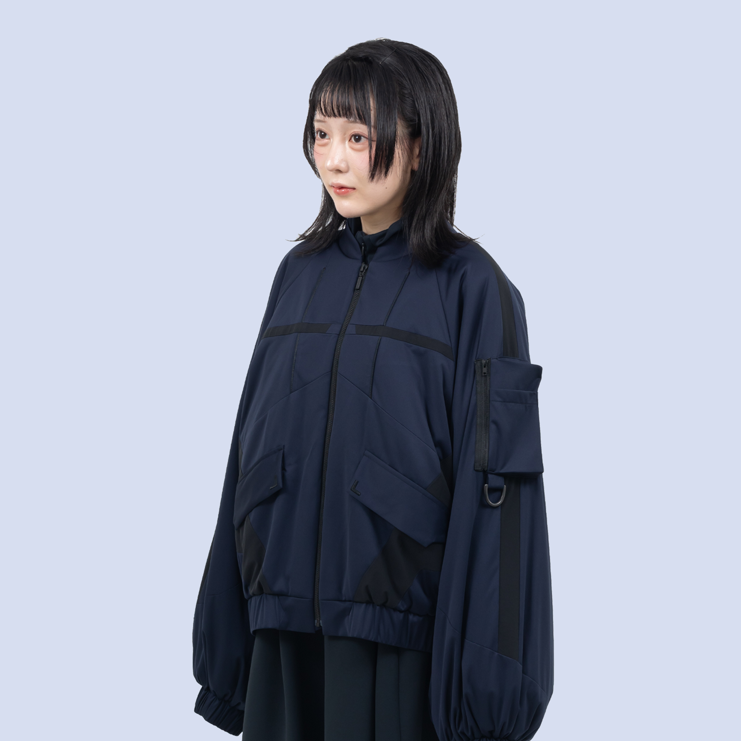 LIFESAVEブルゾン（ネイビー） – nonoyamaaki