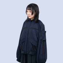 画像をギャラリービューアに読み込む, LIFESAVEブルゾン(ネイビー)