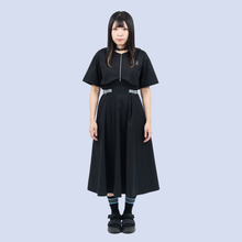 画像をギャラリービューアに読み込む, LIFESAVEロングワンピース(ブラック)