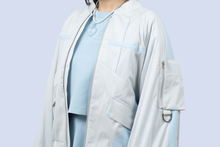 画像をギャラリービューアに読み込む, LIFESAVEブルゾン(ライトグレー)