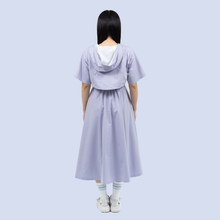 画像をギャラリービューアに読み込む, LIFESAVEロングワンピース(ライトパープル)