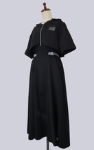 画像をギャラリービューアに読み込む, LIFESAVEロングワンピース(ブラック)
