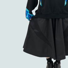 画像をギャラリービューアに読み込む, 【20%OFF】安全装備ロングスカート(ブラック)