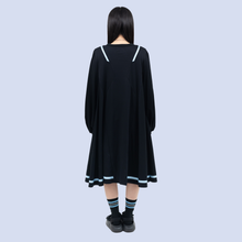 画像をギャラリービューアに読み込む, 永遠ラインワンピース(ブラック)