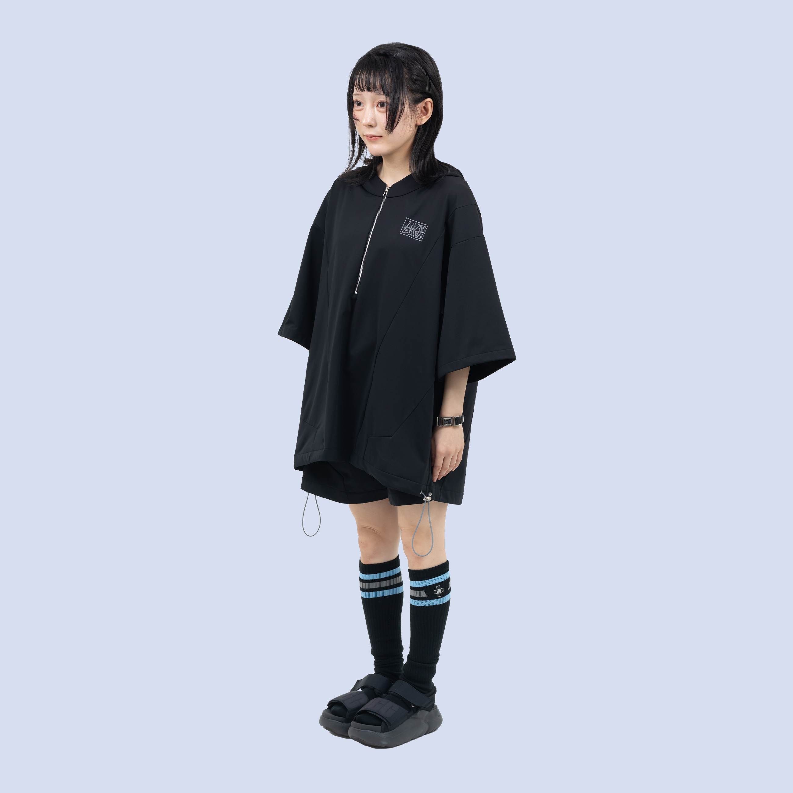 LIFESAVEパーカー(ブラック) – nonoyamaaki LIFESAVEパーカー(ブラック) – nonoyamaaki