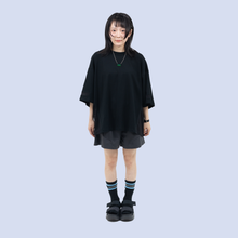 画像をギャラリービューアに読み込む, スルーメッシュTシャツ(ブラック/ショート)