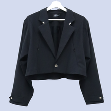 画像をギャラリービューアに読み込む, パーマネンスショートスジャケット(ブラック)