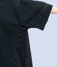 画像をギャラリービューアに読み込む, スルーメッシュTシャツ(ブラック/ロング)