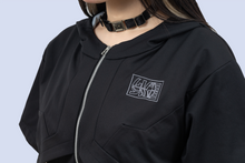 画像をギャラリービューアに読み込む, LIFESAVEミニワンピース(ブラック)