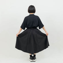 画像をギャラリービューアに読み込む, 【20%OFF】安全装備ロングスカート(ブラック)