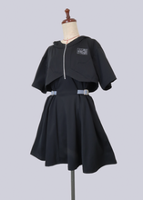 画像をギャラリービューアに読み込む, LIFESAVEミニワンピース(ブラック)