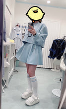 画像をギャラリービューアに読み込む, 保健室ラインハイソックス(ホワイト/ブラック)