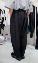 画像をギャラリービューアに読み込む, パーマネンスワイドパンツ(ブラック)