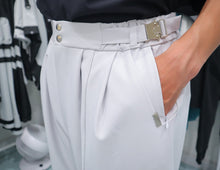 画像をギャラリービューアに読み込む, パーマネンスワイドパンツ(ライトグレー)