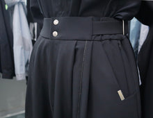 画像をギャラリービューアに読み込む, パーマネンスロングスカート(ブラック)