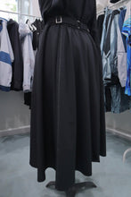 画像をギャラリービューアに読み込む, パーマネンスロングスカート(ブラック)