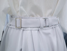 画像をギャラリービューアに読み込む, パーマネンスロングスカート(ライトグレー)