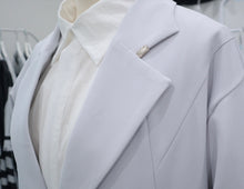 画像をギャラリービューアに読み込む, パーマネンスショートスジャケット(ライトグレー)