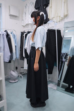 画像をギャラリービューアに読み込む, パーマネンスロングスカート(ブラック)