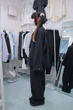 画像をギャラリービューアに読み込む, パーマネンスワイドパンツ(ブラック)