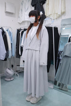 画像をギャラリービューアに読み込む, パーマネンスロングスカート(ライトグレー)