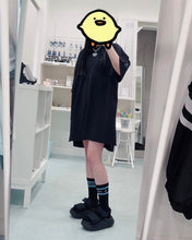 画像をギャラリービューアに読み込む, 保健室ラインソックス(ホワイト/ブラック)