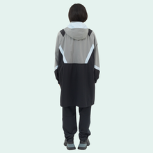 画像をギャラリービューアに読み込む, 安全撥水ロングパーカー(ブラック)