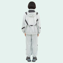 画像をギャラリービューアに読み込む, 安全撥水パーカー(グレー)