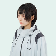 画像をギャラリービューアに読み込む, 安全撥水パーカー(グレー)