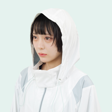 画像をギャラリービューアに読み込む, 安全撥水パーカー(ホワイト)