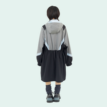 画像をギャラリービューアに読み込む, 安全撥水ロングパーカー(ブラック)