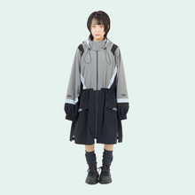 画像をギャラリービューアに読み込む, 安全撥水ロングパーカー(ブラック)