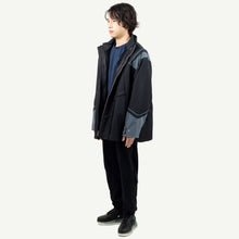 画像をギャラリービューアに読み込む, セキュリティロングジャケット(ブラック)/ Security long jacket (black)