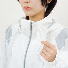 画像をギャラリービューアに読み込む, 安全撥水パーカー(ホワイト)