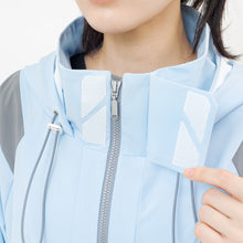 画像をギャラリービューアに読み込む, 安全撥水ロングパーカー(ライトブルー)