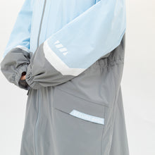 画像をギャラリービューアに読み込む, 安全撥水ロングパーカー(ライトブルー)