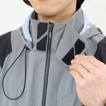 画像をギャラリービューアに読み込む, 安全撥水ロングパーカー(ブラック)