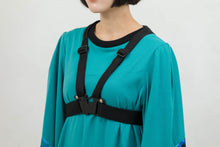 画像をギャラリービューアに読み込む, 【ラスト1点】【20%OFF】防衛機制グラフィックワンピース(ターコイズ)/ Defense mechanism graphic dress (turquoise)