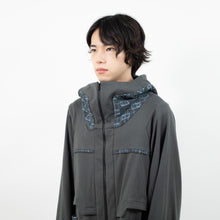 画像をギャラリービューアに読み込む, おふとんネットパーカー(グレー)/ Futon network parker (gray)