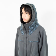 画像をギャラリービューアに読み込む, おふとんネットパーカー(グレー)/ Futon network parker (gray)