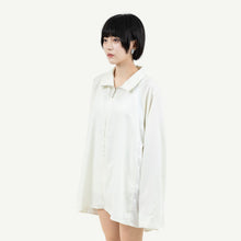 画像をギャラリービューアに読み込む, リリースジップシャツ(アイボリー)/ Release zip shirt (ivory)