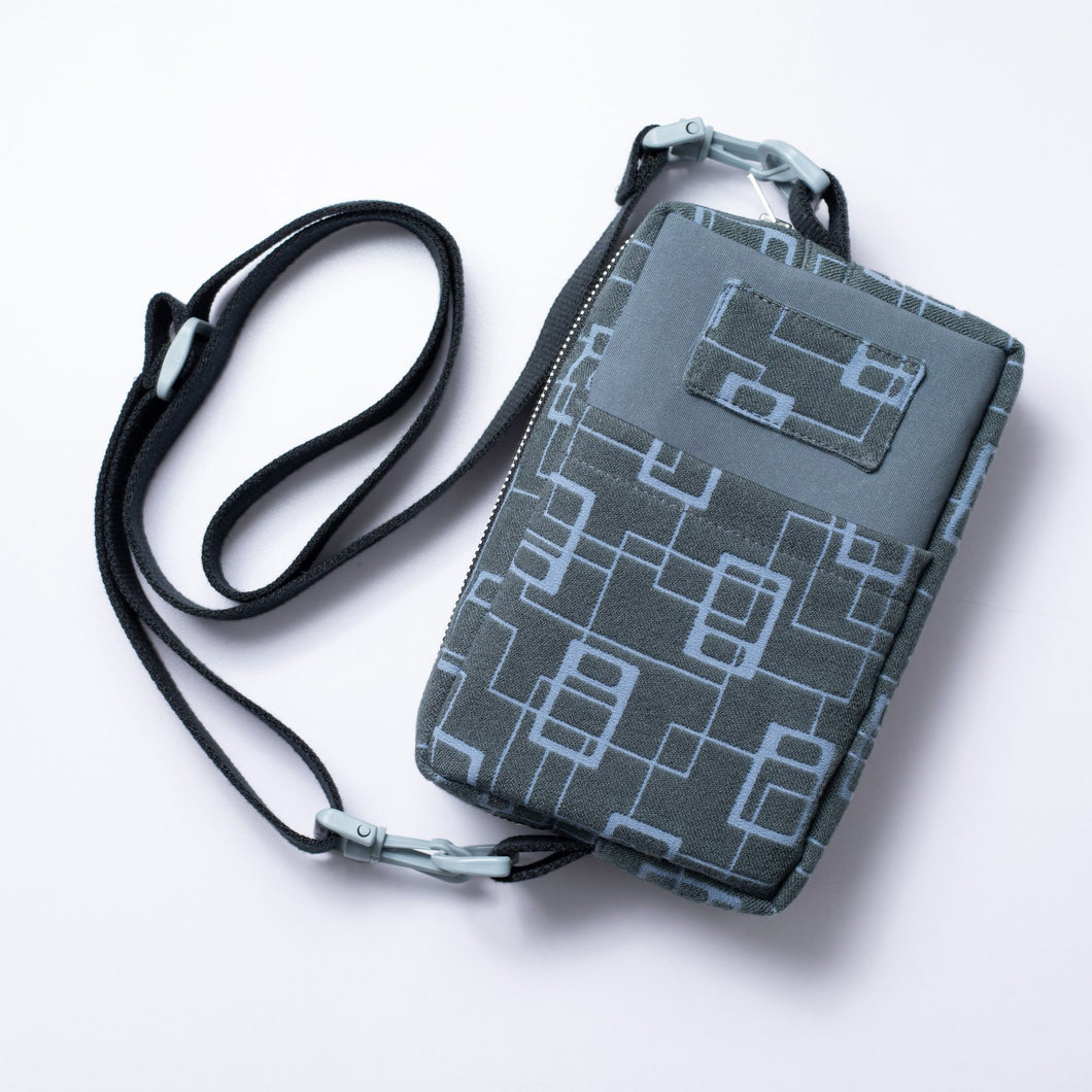 おふとんネットポーチ（グレー）/ Futon network bag (gray)