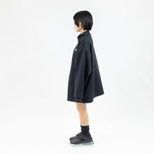 画像をギャラリービューアに読み込む, 【再入荷】【訳あり10%OFF】ブランケットロングライナー(ブラック)/ Blanket long liner (black)
