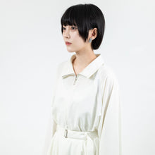 画像をギャラリービューアに読み込む, リリースジップシャツ(アイボリー)/ Release zip shirt (ivory)