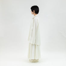 画像をギャラリービューアに読み込む, リリースジップシャツ(アイボリー)/ Release zip shirt (ivory)